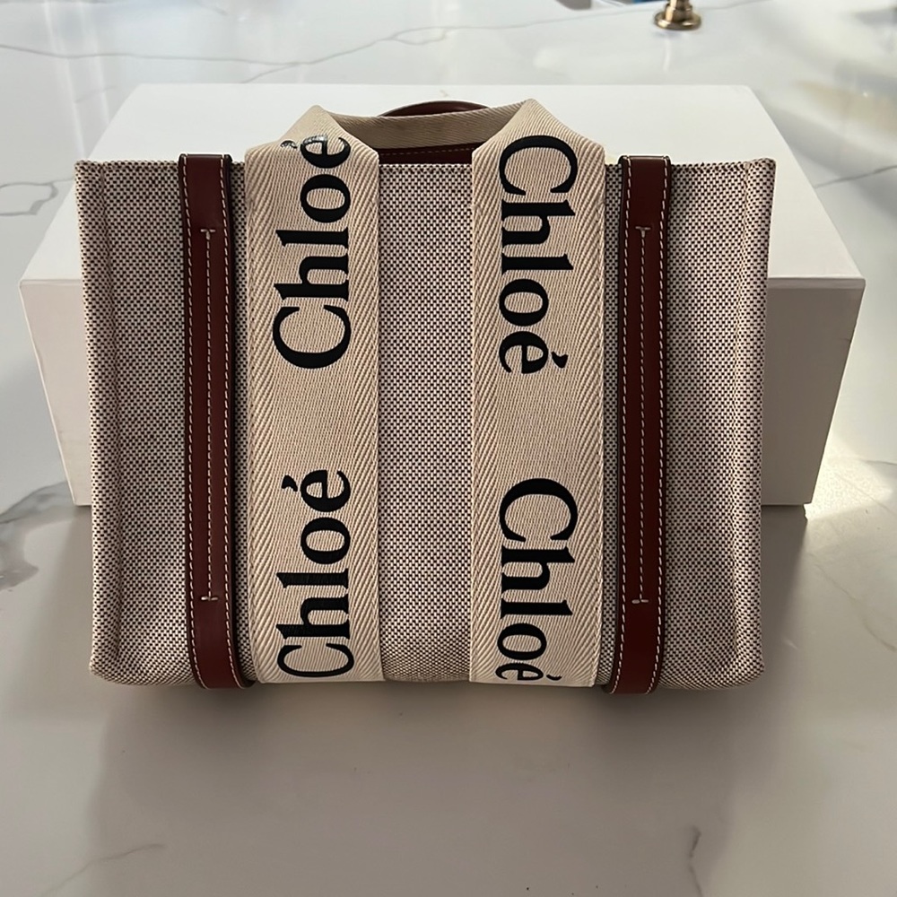 Chloe Woody Small Tote